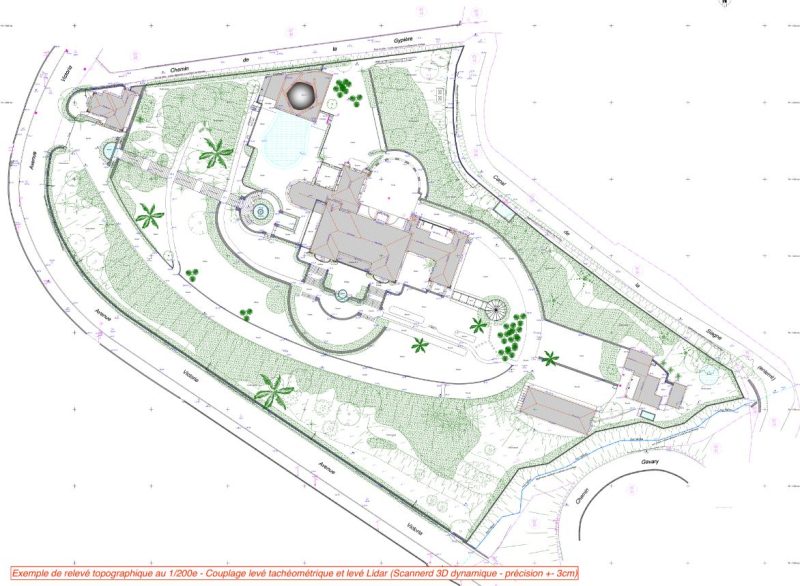 releve topographique