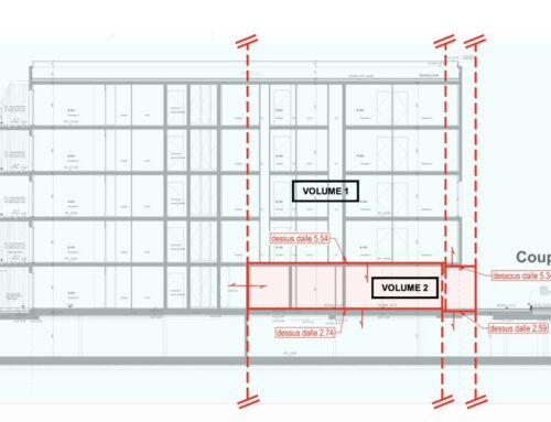 Division en volumes à Fréjus : une bibliothèque publique et des logements dans un même ensemble
